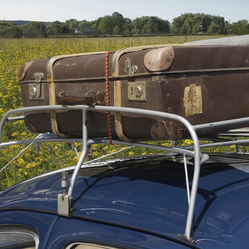 Stalwart Bungee Cords - 10-Pack Virgin Rubber 24-Inch Cordage with Heavy-Duty Vinyl-Coated Hooks and Fabric Wrapping by Stalwart (Red) - Image 3
